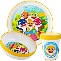 Set Stoviglie Bambini Unicorno - 2 Pezzi Riutilizzabili, Piatto E Bicchiere Senza BPA, Lavabile In Lavastoviglie - Foto 4