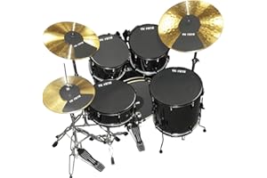 Vic Firth - Kit di Muti per Tamburi e Piatti Versione da 25.4 cm, 30.5 cm, 35.6 cm, 40,64 cm, 50.8 cm, HiHat e 2 Muti per Piatti