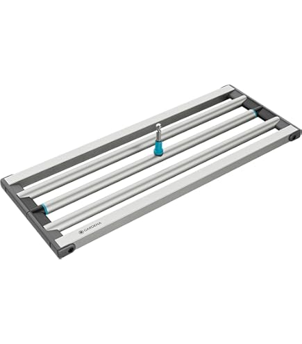 Golf nivellering gazon Tool, Aluminiumlegering 53 inch extra lange steel, gazon nivellerende hark-grondplaat, egaliseer grond of vuile grondoppervlakken gemakkelijk
