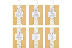 CXAFQ 6 Sztuk Pachnące Saszetki Torba, Odświeżacz Powietrza, Dezodorujący, Wiszące Saszetki Torby, Kwiat Pachnące Saszetki Torby, Na Szuflady, Szafy, Pokój, Lazienki, Samochody