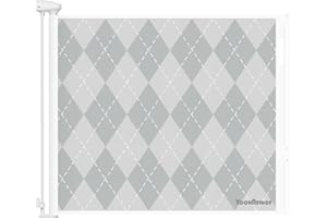 YOOXARMOR Barrière de Sécurité Rétractable pour Bébé, 0-180cm Barriere Retractable Enfant et Chiens, Barriere de Securite Enroulable pour Escaliers,Couloirs,Intérieurs et Extérieurs