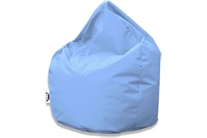 ‎PATCH HOME PATCH HOME Patchhome Sitzsack Tropfenform - Hellblau für In & Outdoor XXXL 480 Liter - mit Styropor Füllung in 25 versch. Farben und 3 Größen