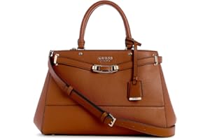 GUESS Women's Silvye Luxury Satchel, One Size