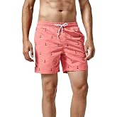 MaaMgic Swimming Trunks for Men and Boys Swimming Shorts Quick-Drying Surfing/Beach Shorts with Mesh Lining Reusable