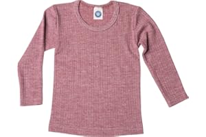 Cosilana, Kinder Unterhemd Langarm, 45% KBA Baumwolle, 35% kbT Wolle, 20% Seide