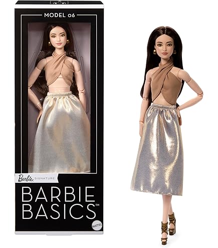 Barbie The Look: Gold Dress Doll : Amazon.co.uk: Toys & Games