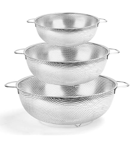 Extra Large Colander - Aluminium - Vega Direct