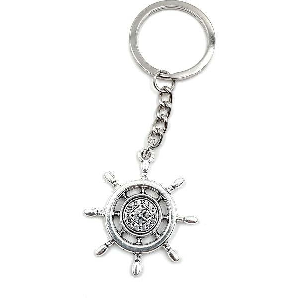 Onwomania Schlüsselanhänger 'Fernglas Mit Himmelsrichtungen' – Stylischer Metall-Anhänger Als Geschenk Für Freund:innen, Familie & Mehr