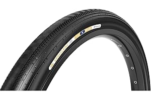 Panaracer Gravelking Semi Slick TLR Tubeless Ready Folding Gravel Bike Tyres | Fast-Rolling Semi-Slick with ZSG Compound & TuffTex Casing | Enhanced Control on Rough Road & Fire Trails