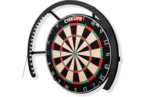 CyeeLife Iluminación LED para Diana, Sistema de iluminación LED, se Adapta de Forma Segura a Todas Las Tablas de Dardos, fácil Montaje.