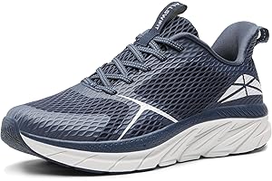 ALLSWIFIT Men's Road Running Tennis Shoes Mens Trainers Comfortable Walking Shoes Athletic Workout Gym Cross Trainer Sneakers Trainers for Men