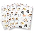 Guinea Pig Birthday Card: Party Hat, Eco-friendly Recycled Card