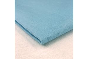 DISCOVER LIFESTYLE & FASHION FABRICS Light Blue Craft Felt Fabric Premium Material for Art Sewing Festive Decorations DIY Art Decor Table wear | 60” – 150 cm Wide | Sold by The Metre
