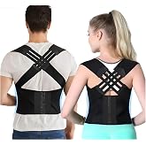Next Craft Dik Duruş Korsesi Unisex Kamburluk &Ouml;nleyici Sırt Omuz Bel Ortopedik Destek Korsesi