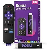 Roku® Streaming Stick™ 2025 – HD Roku Streaming Device for TV with Voice Remote – Free and Live TV