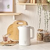HOMEND Heatrow Cooltouch 1618h Stainless Steel Handheld Fireproof Body Kettle White