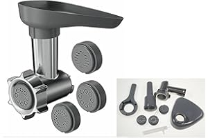 CRICUT Kenwood Multione KHH326 - Accessorio Torchio per la Pasta (4 Trafile - Tagliatelle, Spaghetti, Rigatoni, Maccheroni)