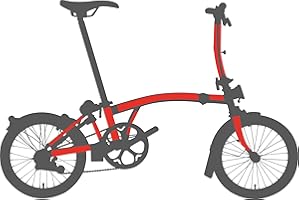 Bike shield Full Brompton Pack, Gloss Finish