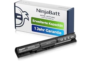 NinjaBatt Akku für HP VI04 756743-001 V104 756478-851 ProBook 450 G2 455 G2 440 G2 Pavilion 17-F105NG 17-F025NG 756478-421 756745-001 756478-422 Envy 15-K010NG 15-K075NZ - [4 Zellens/2200mAh]