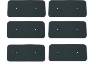 NIUZEMYKO 6X Schwammfilter Trockner Kompatibel mit Candy Hoover 40006731 VHC980 VHC980A DYC9813A HADC9913A VHC980AT EVOC 980AT 970AT GOC 970AT Trockner Filtermatte Filter