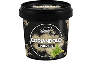 BEMBO QUALITÀ D'AUTORE Semi Bembo: Semi di Coriandolo in polvere 65g – Spezia Naturale e Aromatica – Senza Glutammati, Anti Addensanti e Coloranti – Confezione Salvafreschezza, Riutilizzabile e Riciclabile