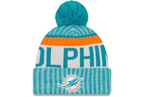 New Era Miami Dolphins Beanie - NFL Sideline 2017 - Turquoise