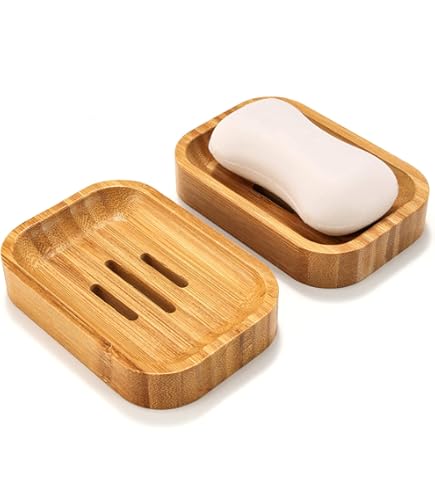 Porte-savons 2 Paquets Boite Savon Douche Support Savon En