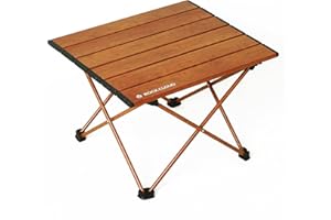 ROCK CLOUD Aluminum Ultralight Folding Camp Table for Camping, Hiking, Backpacking, Picnic, Beach, Indoor Use