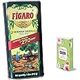 Figaro Olive Oil- Pure Olive Oil-1L Tin-Daily Cooking Oil-Offer Pack with 270 Off | Free Pocket Tissue Packet