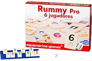 AQUAMARINE GAMES Aquamarine Giochi - Rummy, 6 Giocatori (DO001)