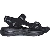 GO WALK ARCH FİT SANDAL - MİSSİON İİ Erkek Gri Sandalet