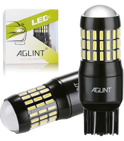 Sunmeit Bombilla LED T20 7440 7443 Canbus Para Marcha Atrás Y Freno | 6500K Superbrillante 1200LM | Impermeable IP65