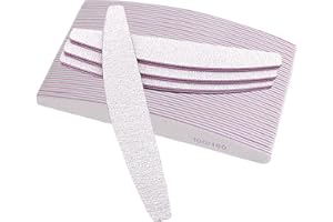 DEEDPF 20 profesjonalnych narzędzi do cięcia paznokci, 100/180 dwustronny, zmywalne narzędzia do paznokci