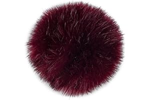styleBREAKER Pompon in Pelliccia Sintetica per Berretti e Cuffie, Finto Pelliccia, Pompon in Finta Pelliccia Invernale 04024161
