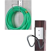 Depolife Hose Collection Hanging Apparatus Hose Filling Wrapping Hanger Apparatus Wall Mounted Metal