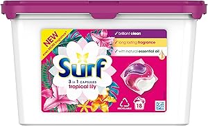 Surf Tropical Lily 3 in 1 Capsules Washing Caps…|200