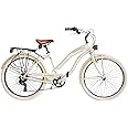 Via Veneto Cruiser ruote 26", freni V-Brake, Sun On The Beach Donna Beige