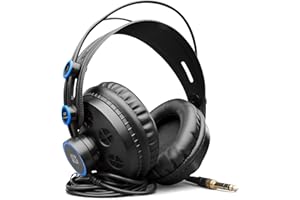 PreSonus Półotwarte słuchawki studyjne HD7 do nagrywania, odtwarzania i monitorowania, streamingu i podcastingu, czarne