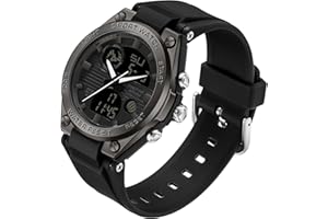 findtime Damen Uhr Digital Armbanduhr mit Silikonarmband 50M Wasserdicht Digitaluhr für Mädchen Jungen Analog Digital Sportuhr mit Alarm Datum LED Kinderuhr Elektronisch
