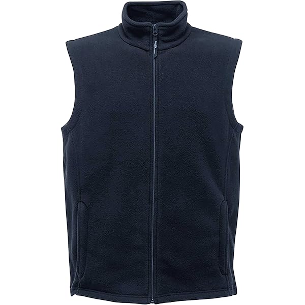 Warme Herren Winterweste Mit Fleece-Futter - Ärmellose Thermoweste Für Outdoor