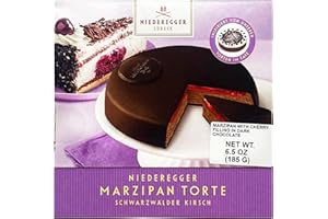 ‎NIEDEREGGER Niederegger Marzipan Torte Schwarzwälder Kirsch 185g