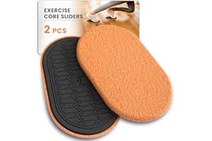MUYOS Exercise Core Sliders for Hardwood Floors – Sliders for Working Out, Sliding Discs for Exercise, Strength Training, and Home Gym Fitness Gliders