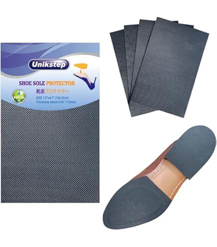 BESTOMZ 6 Paires Semelles Auto-Adhésives Talons Hauts Antidérapantes - Protection Chaussures
