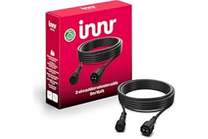 Innr Outdoor Extension Cable, 5 Meter Kabel, IP65, Weatherproof (Erweiterung, benötigt kompletten Satz) 5m Verlängerung, OEC 152