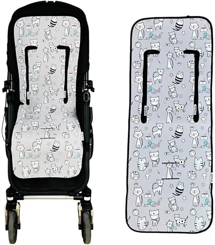 Colchoneta Transpirable Para Silla De Paseo – Tejido Coolmax, Secado Rápido, Universal