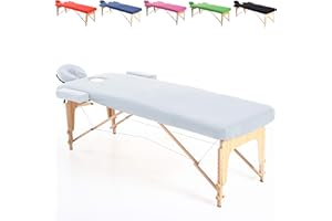 Beltom® LENZUOLINO COPRILETTINO IN COTONE LAVABILE PER LETTINO DA MASSAGGIO 195 x 70 CM- LENZUOLINI CON ANGOLI ELASTICI LETTINI PER MASSAGGI ESTETICA FISIOTERAPIA FISIOTERAPISTA TATTOO TATUAGGI-Bianco