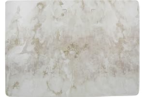 Creative Tops Zestaw podkładek „Grey Marble", klasy premium, z korkowym spodem, 40 x 29 cm, szare/ białe (zestaw 4 szt.)