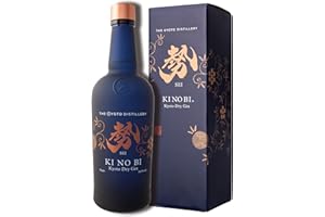 ‎KI NO BI KI NO BI SEI Kyoto Dry Gin – Japanischer Gin mit einem fruchtig-würzigen Ausklang – Inklusive Geschenkverpackung – 1 x 0,7 l
