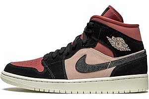NIKE Wmns Air Jordan 1 Mid, Zapatillas de básquetbol Mujer