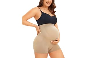 Bafully Culottes de maternité pour Femme Culotte de Grossesse sans Couture Culotte Gainante maternité sous vêtement Grossesse Extensibles et Respirants